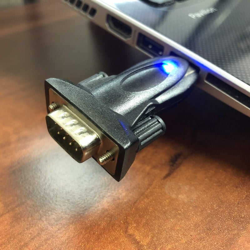 Tera Grand - Premium USB 2.0 to RS232 Serial DB9 Adapter - Supports Windows 11,10, 8, 7, Vista, XP, 2000, 98, Linux and Mac - Built with FTDI Chipset - Image 2